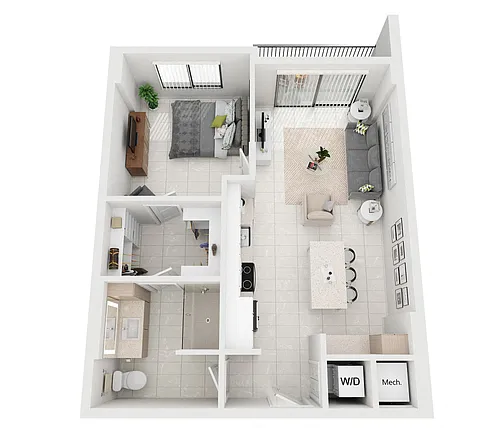 Floor plan Model A2