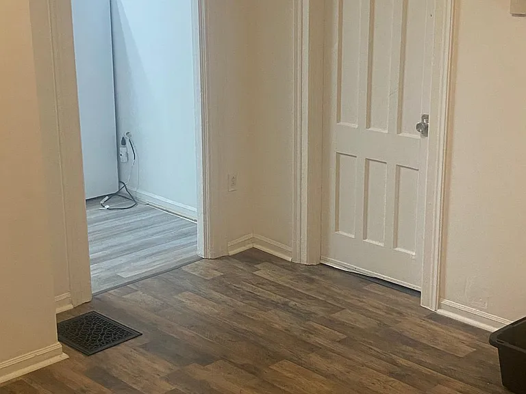 Living room area, brand new flooring