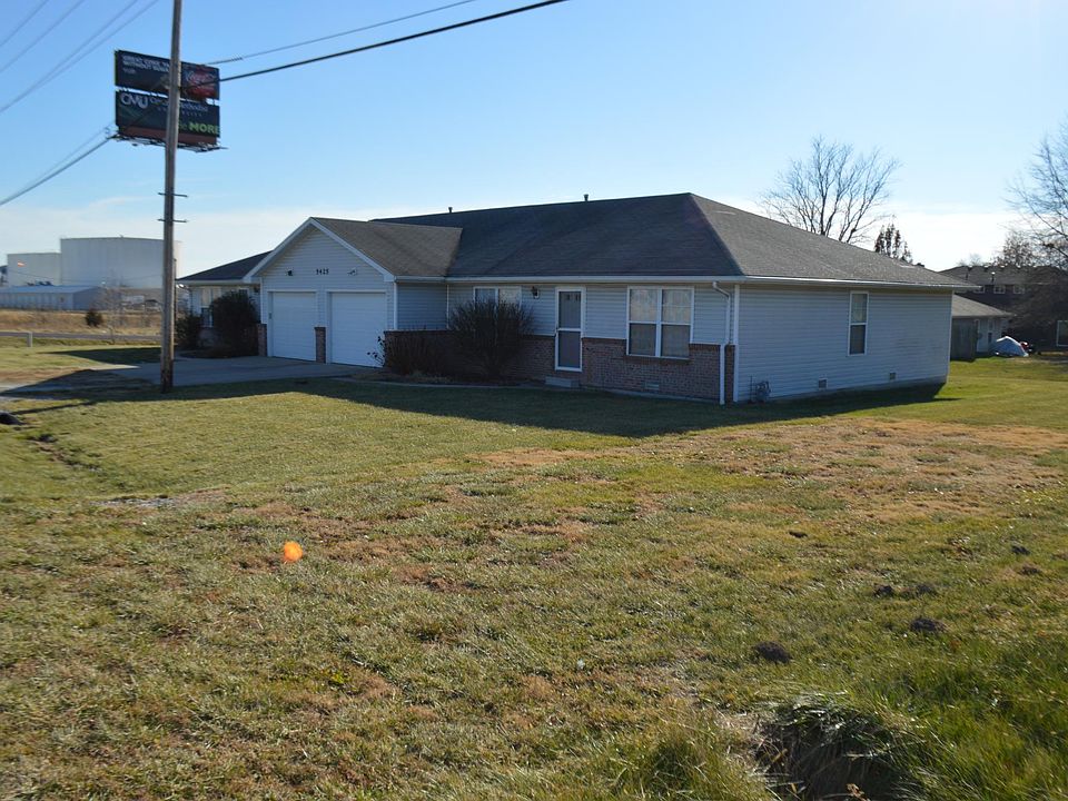 Outside front