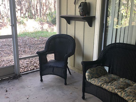 Screened in patio