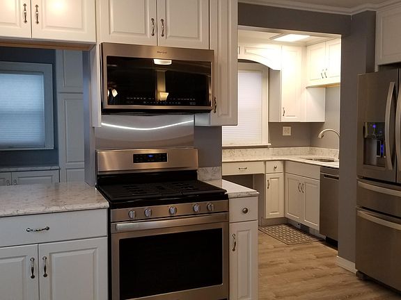 Amazing kitchen from open concept dining area location.