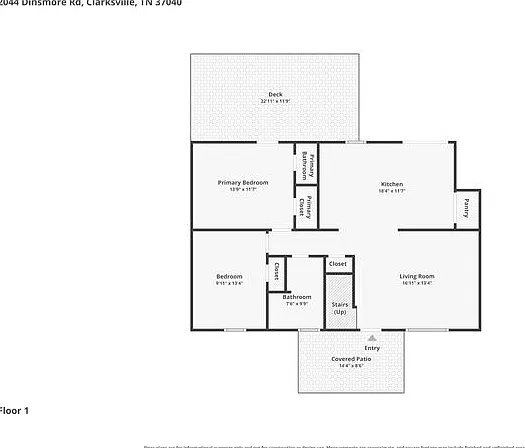 4 bed, 2.5 bath, 1404 sqft, $1,645 — Photo 2