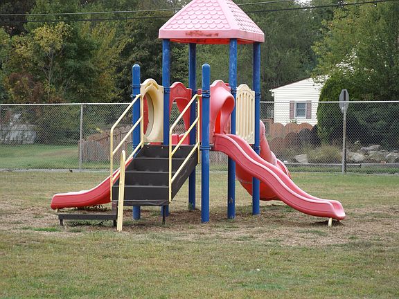 Playground just blocks away