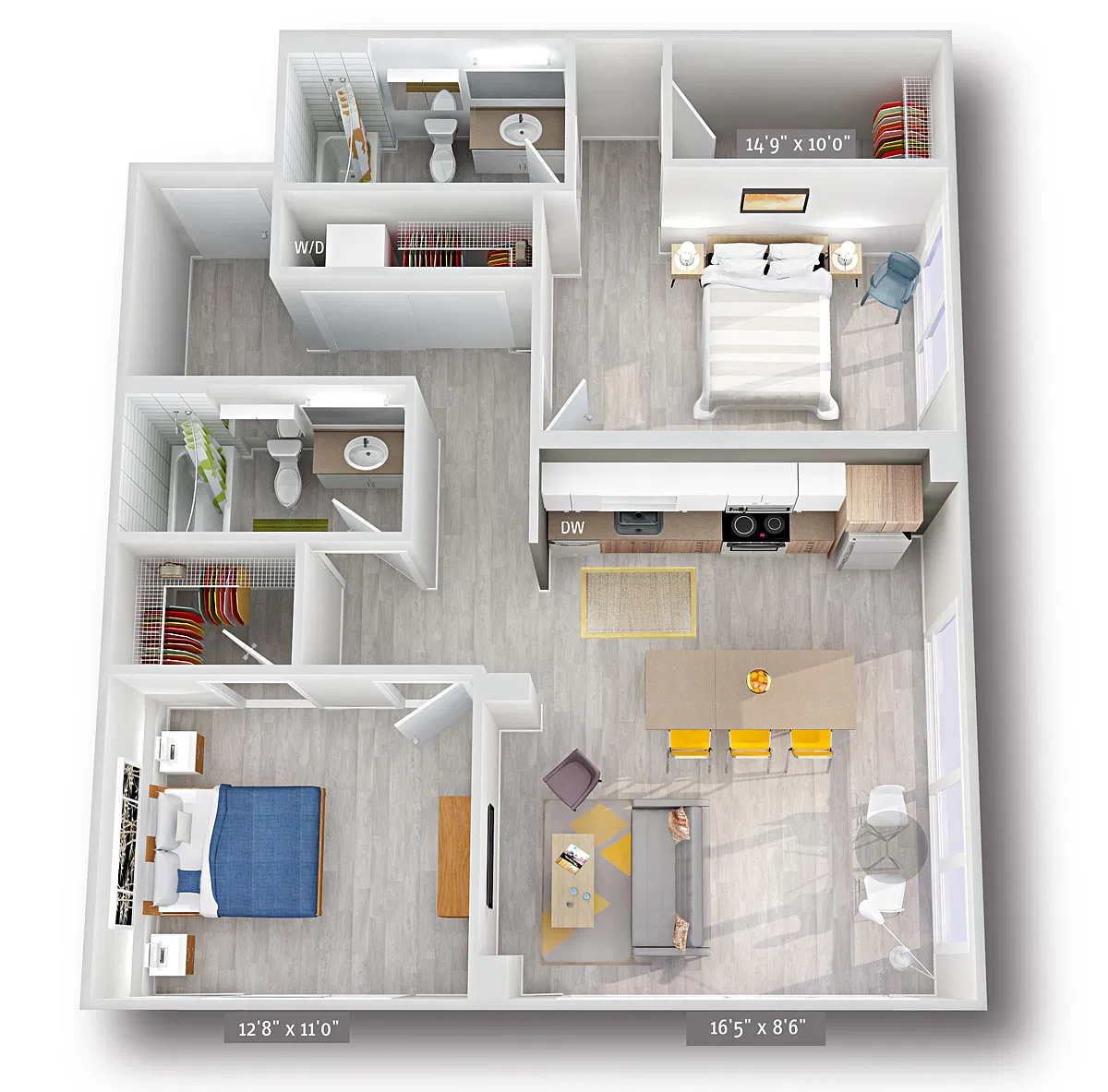Floor plan B4