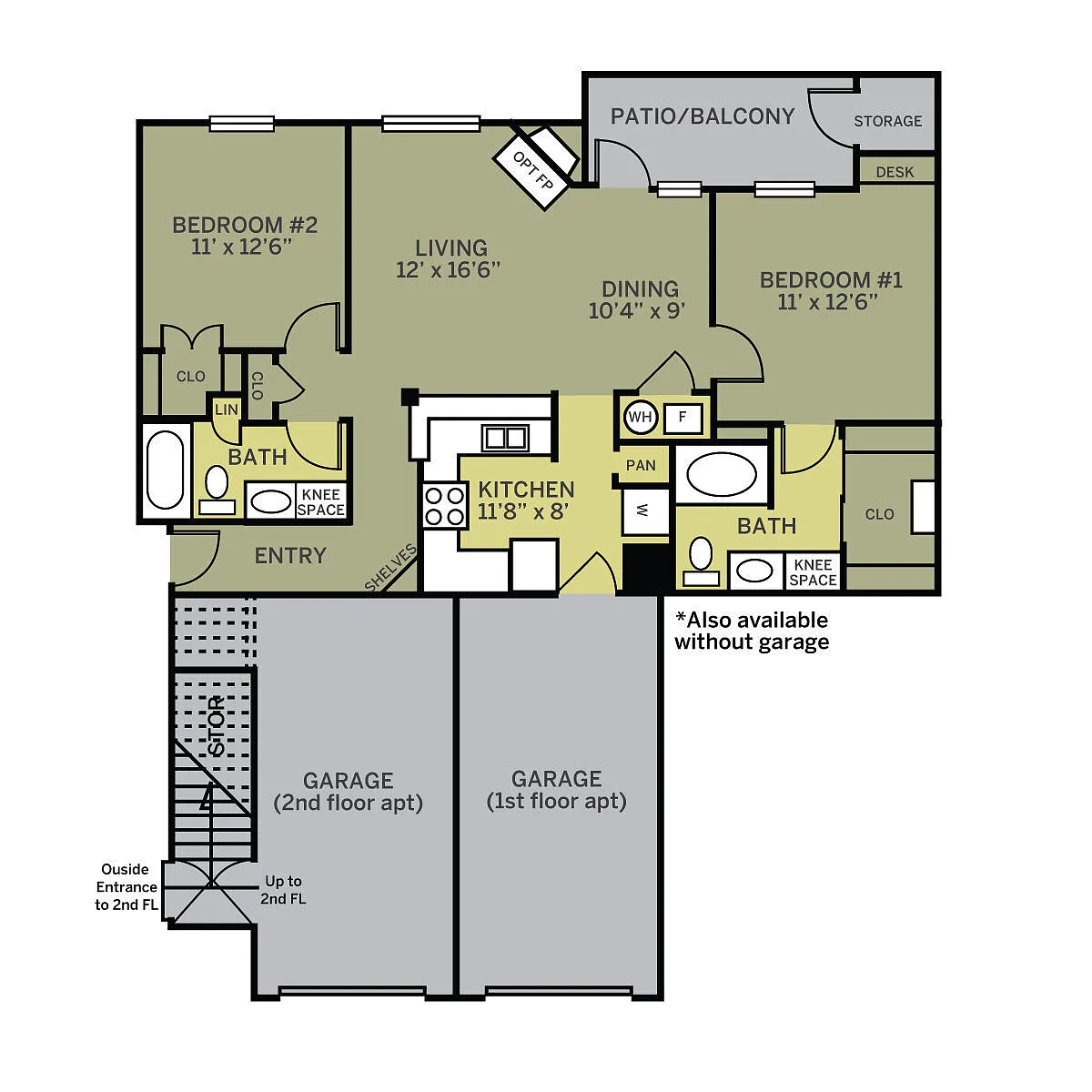 Floor plan The Towncrier