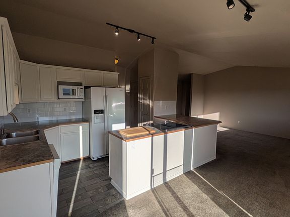 Kitchen and great room.