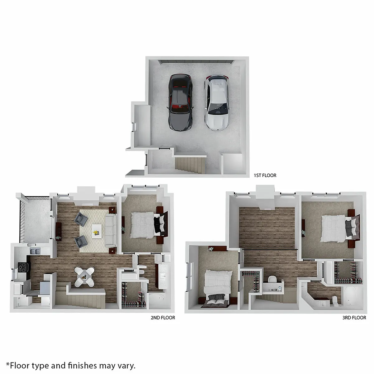 Floor plan C2-2G-R