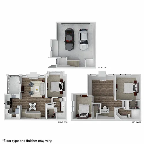 Floor plan C2-2G-R