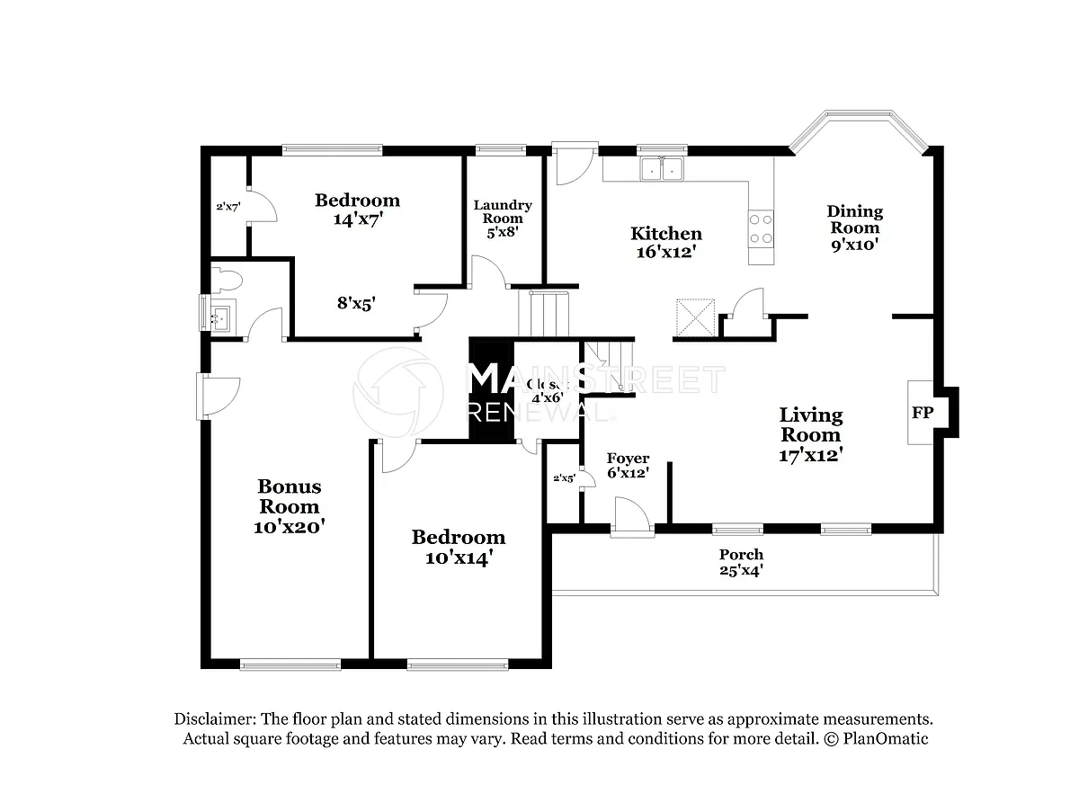 Floor Plan - 512 Chanterelle Dr