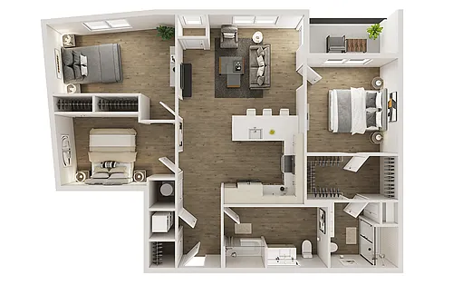 Floor plan C1