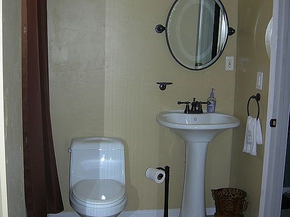 Bathrooms are new construction, Restoration Hardware, sitting area...