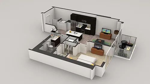 Floor plan 1-8H