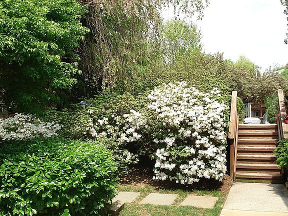 Front door to metro bus stop