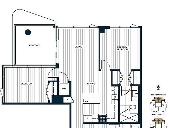 2nd image of 4988 Bennett St #708