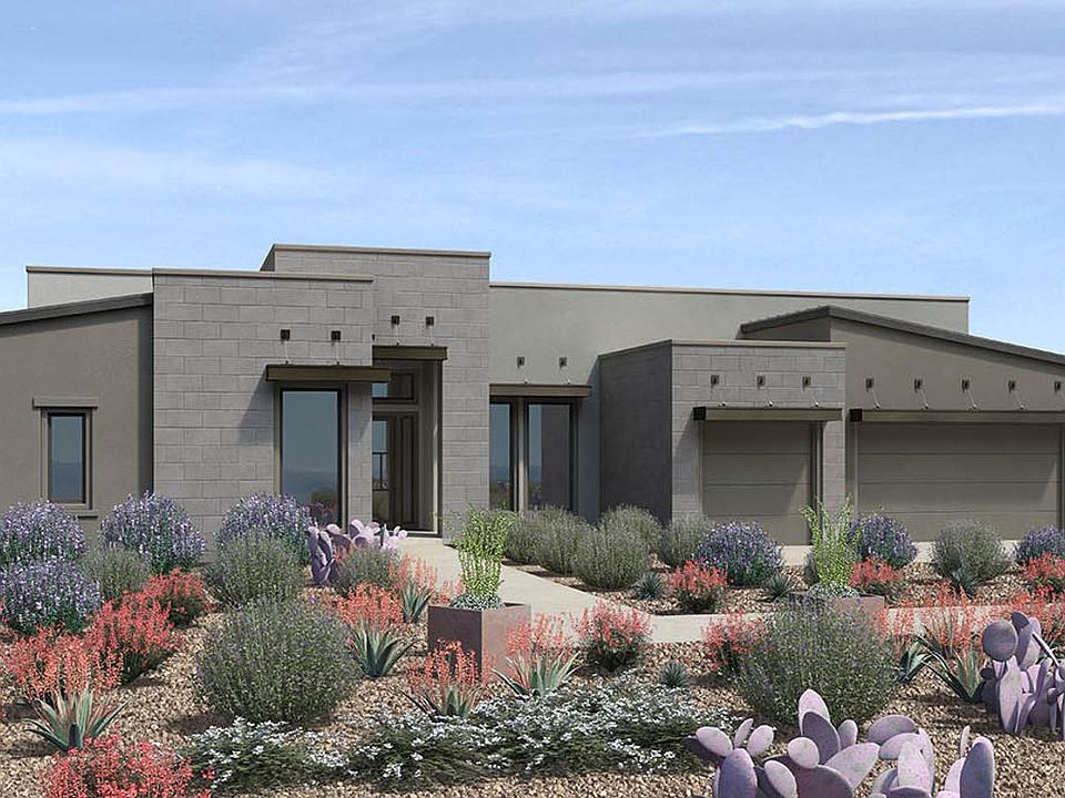 Mayne Desert Contemporary Front Exterior