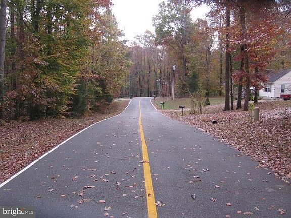 Road in front of property