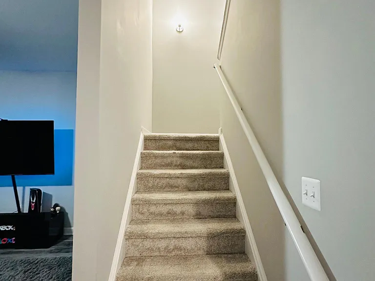stairs leading to upper level
