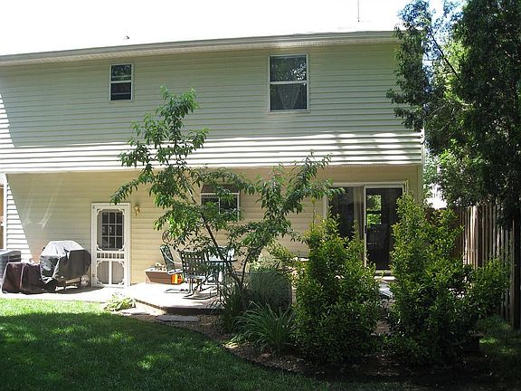 Rear of home