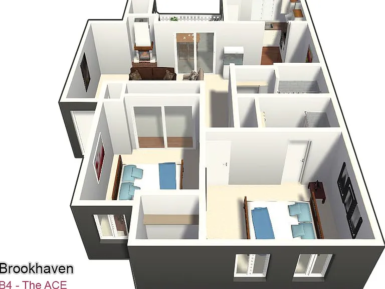 Two Bed / Two Bath