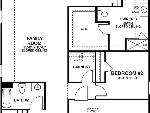 Abilene First Floor Floorplan