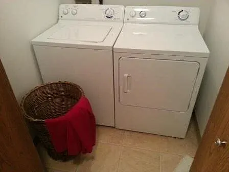 Full size washer and dryer!