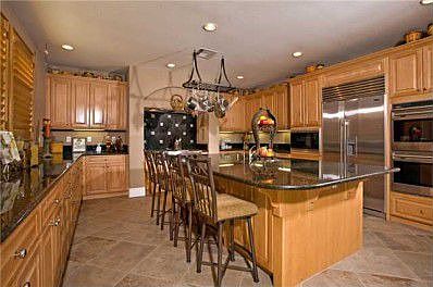 Elegant chef's kitchen