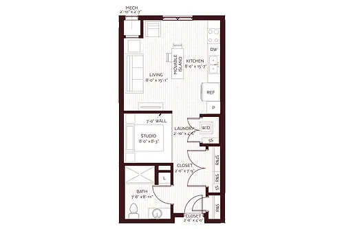 Floor plan Port
