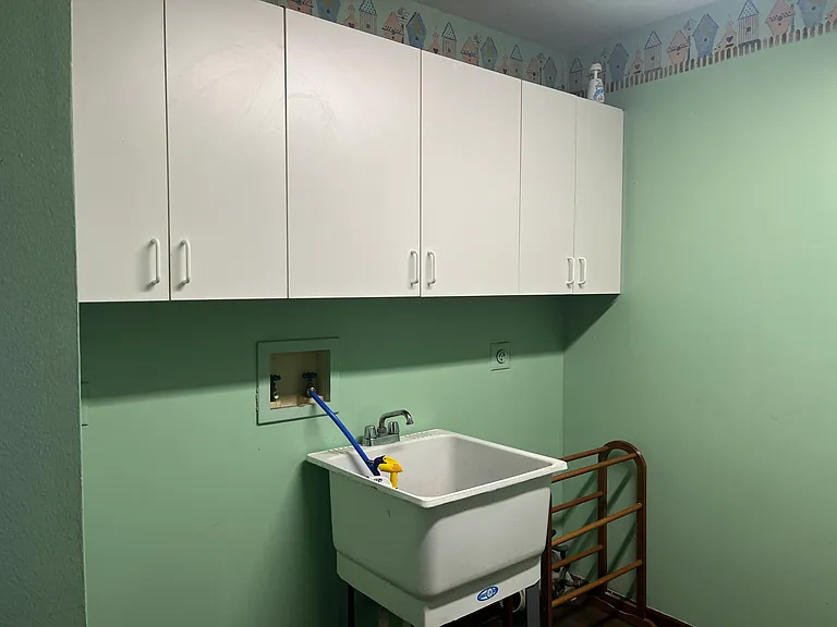First floor laundry room