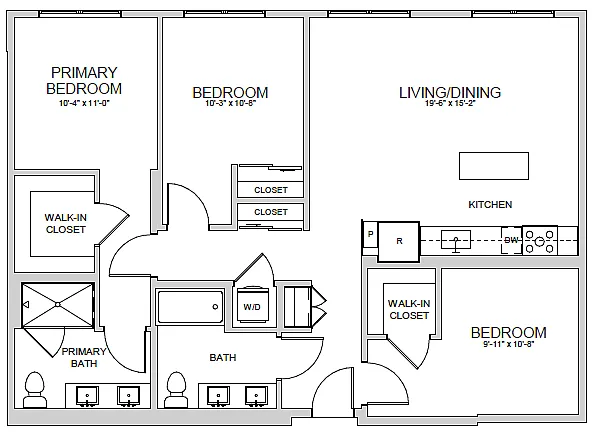 Floor plan C3