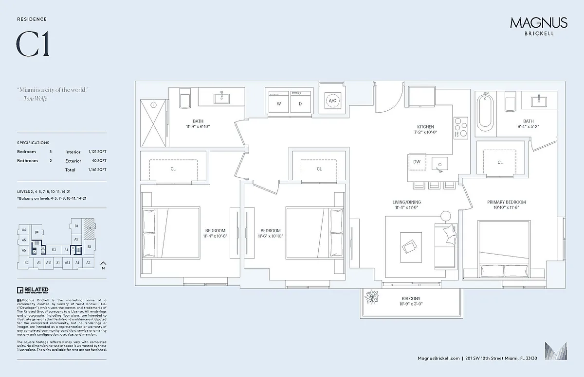 Floor plan C1