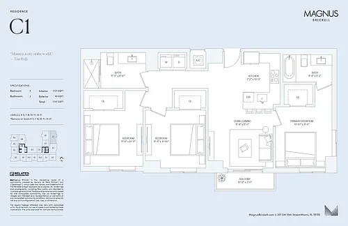 Floor plan C1