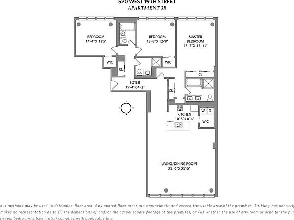 5th image of 520 W 19th St APT 3B