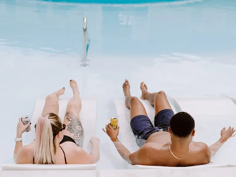 Resort inspired pool
