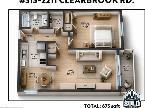 2211 Clearbrook Rd #313, Abbotsford, BC V2T 2X4