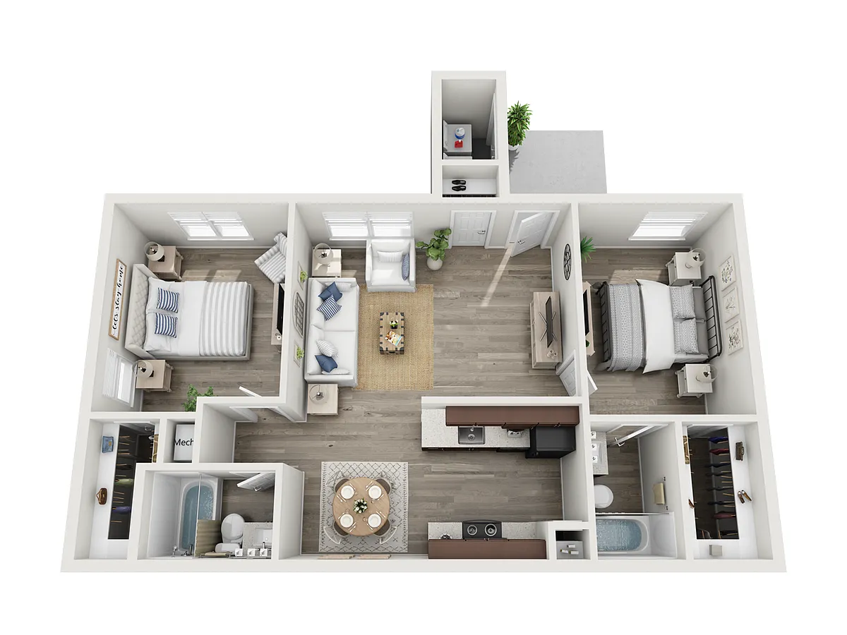 Floor plan B2