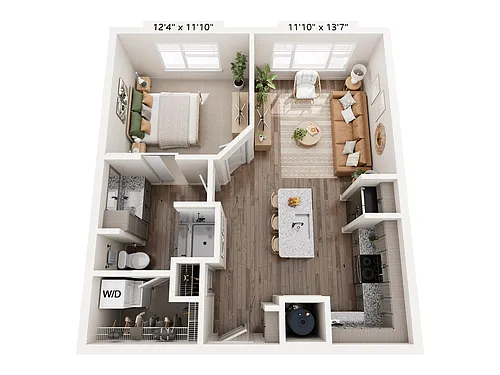Floor plan A