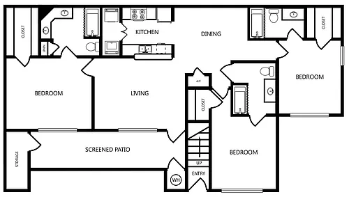 Floor plan C1