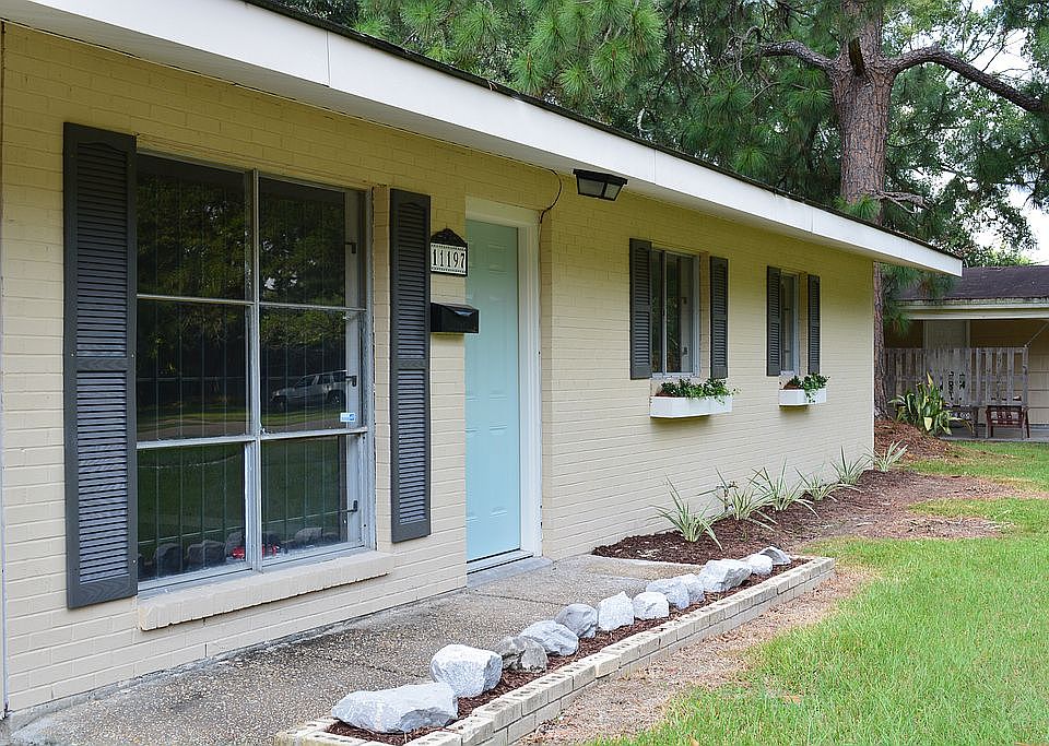 front of the house