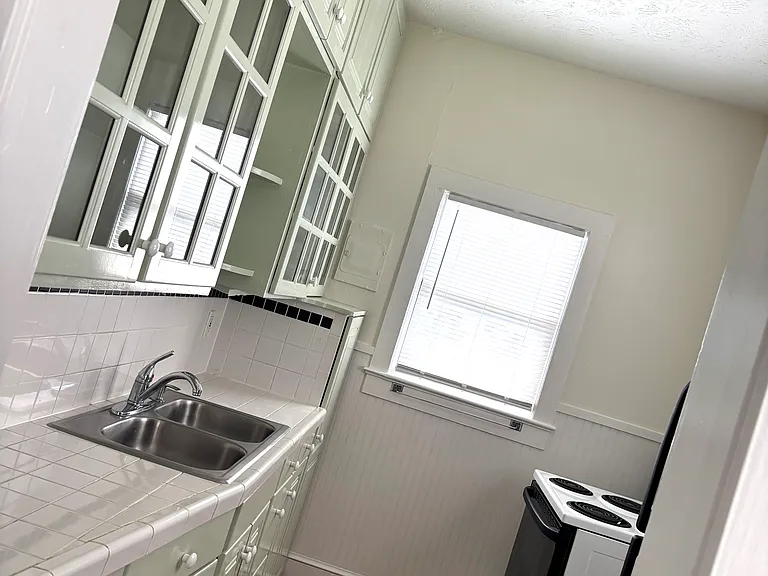 Kitchen view from dining room