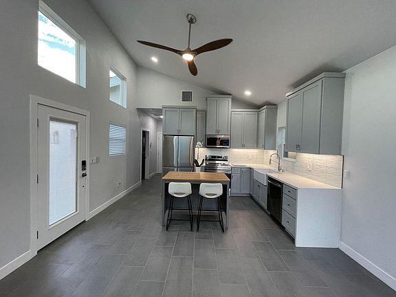 Kitchen view from entry