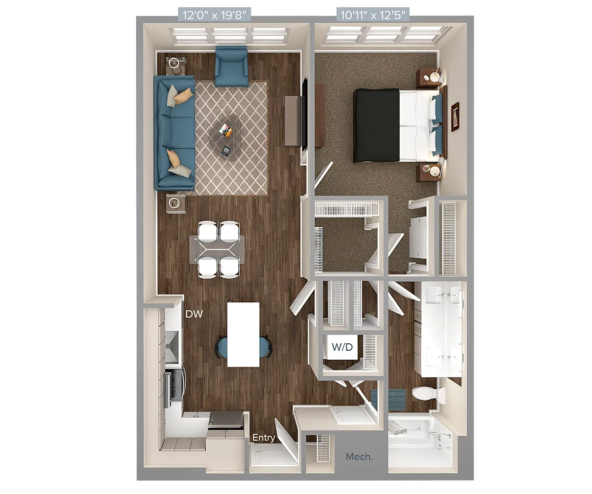 Floor plan A3-D1-747