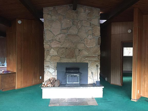 Upstairs fireplace