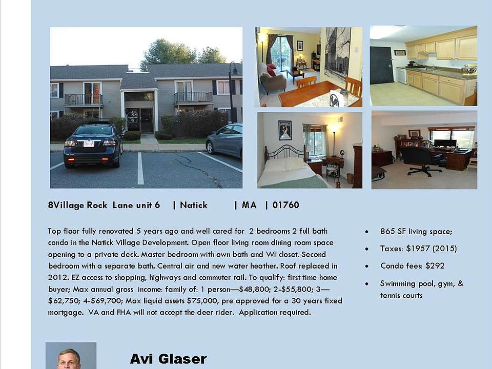 8 Village Rock Lane # 6