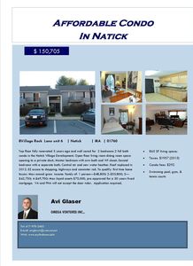 8 Village Rock Ln APT 6, Natick, MA, 01760