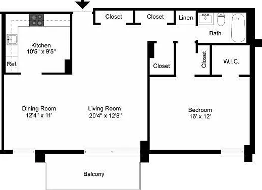 2D Floor Plan of Tier 7 2D Floor Plan of Tier 7