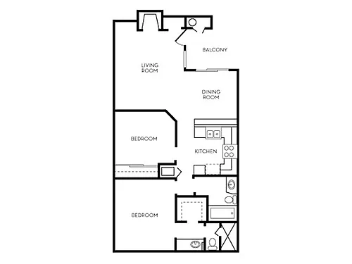 Floor plan Meridian