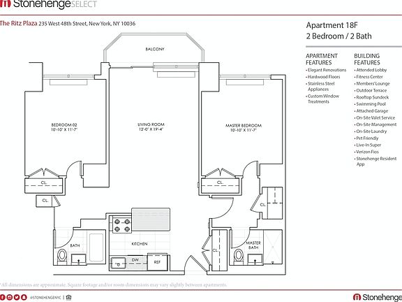 2nd image of 235 W 48th St APT 11F