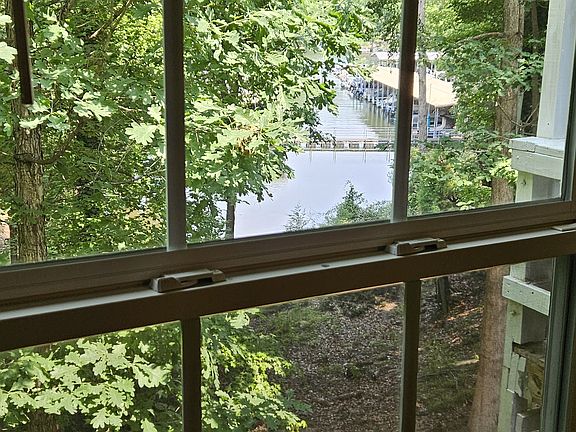 View from master bedroom window.