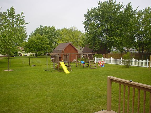 Looking at Backyard from Home