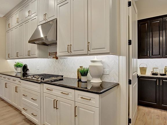 Julia Model Home Kitchen into Pantry